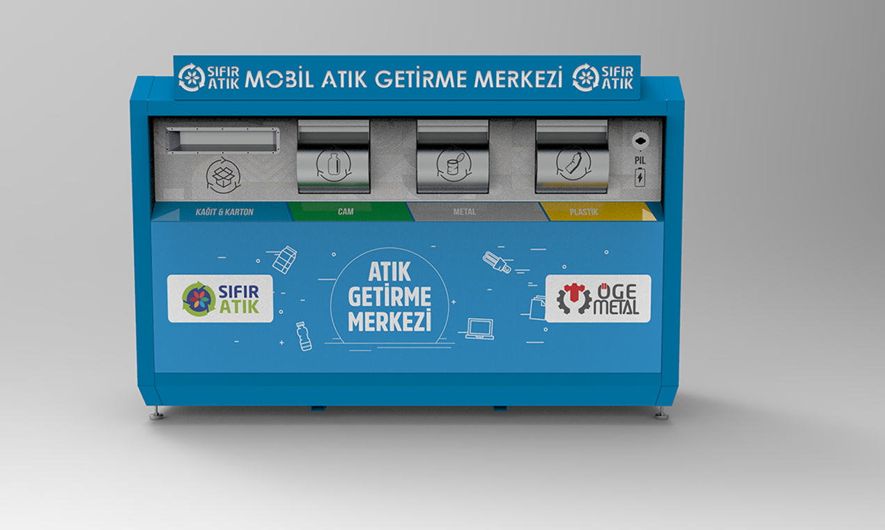 4+1 Mobil Atık, Çok Fonksiyonel Mobil Atık Getirme Merkezi, 8+1 Mobil Atık Getirme Merkezi, çevre dostu geri dönüşüm, Çevre Dostu ve Doğa İle Uyumlu Geri Dönüşüm Merkezi, Mobil Atık Getirme Merkezi, Organik Atık Kumbarası, Bitkisel Atık Kumbarası, Cam Atık Kumbarası,